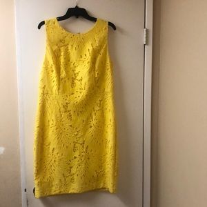 RSVP by Talbots women’s yellow dress size 12